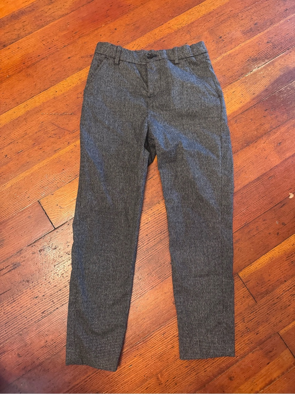 Boy’s Gray Slim Dress Pants